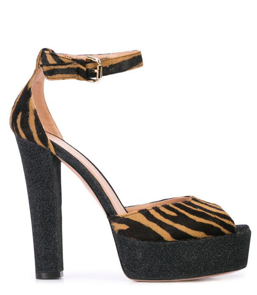 Madison Maison Zebra Venezia Platform Heel