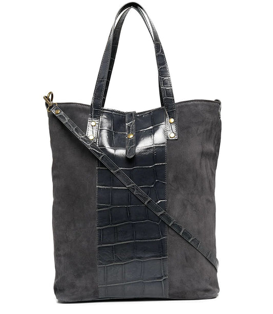Madison Maison Ida 20 Grey/Blue Shopper Bag - MADISON MAISON