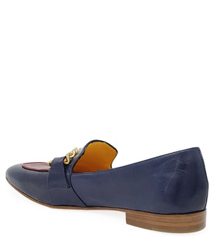 Madison Maison Flat Loafer Blue/Red