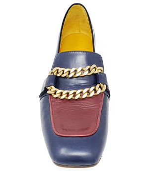 Madison Maison Flat Loafer Blue/Red