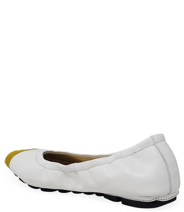 MADISON MAISON WHITE/YELLOW BALLET