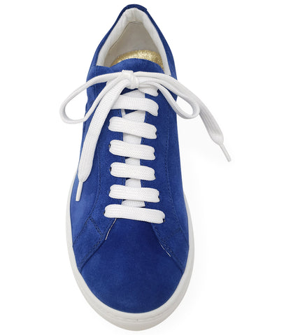 Madison Maison™ Blue Suede Sirius Star Mens Sneaker