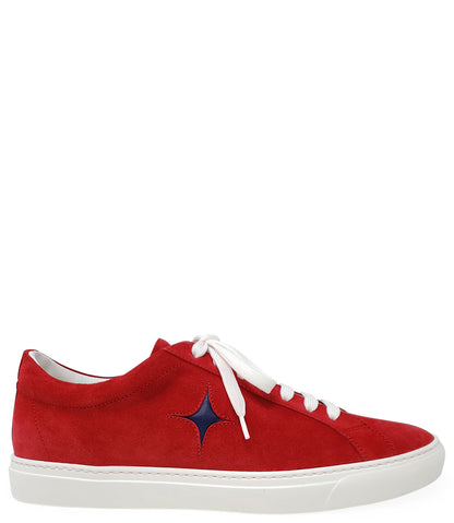 MADISON MAISON RED SIRIUS STAR MENS SNEAKER