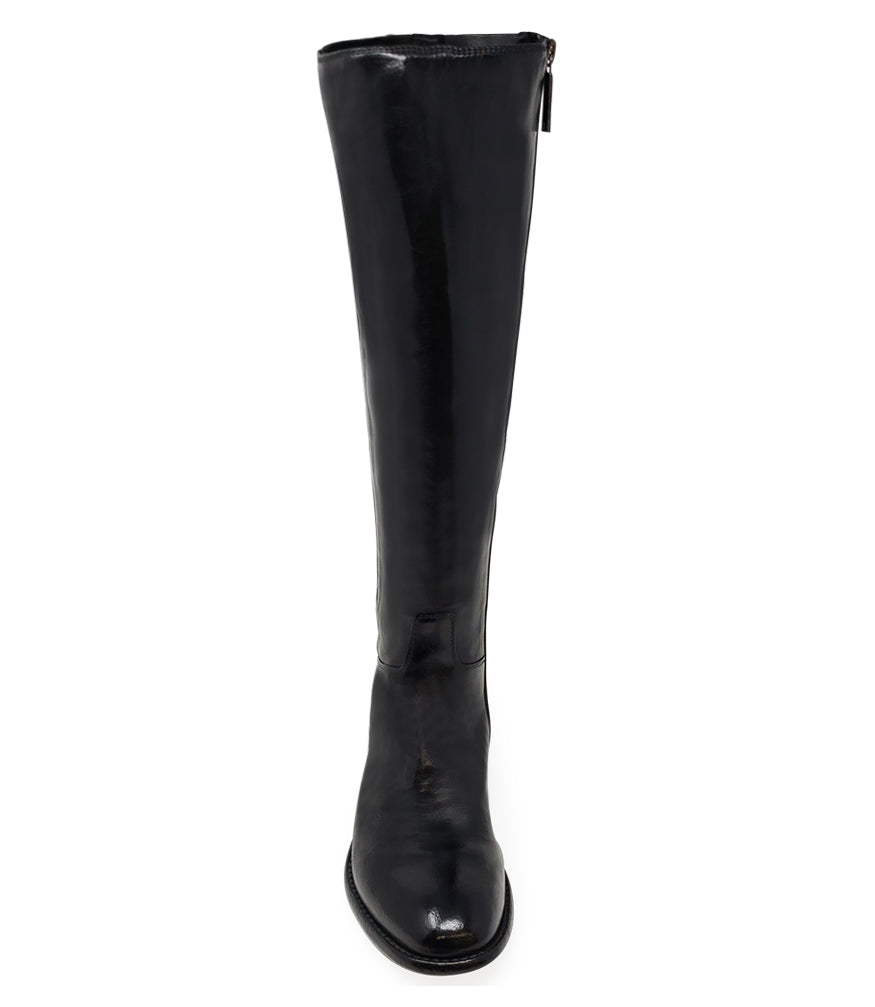 BLACK KNEE HIGH BOOT