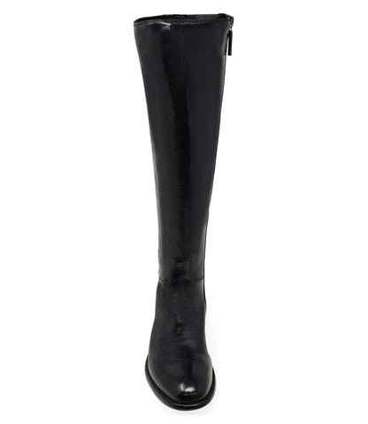 BLACK KNEE HIGH BOOT