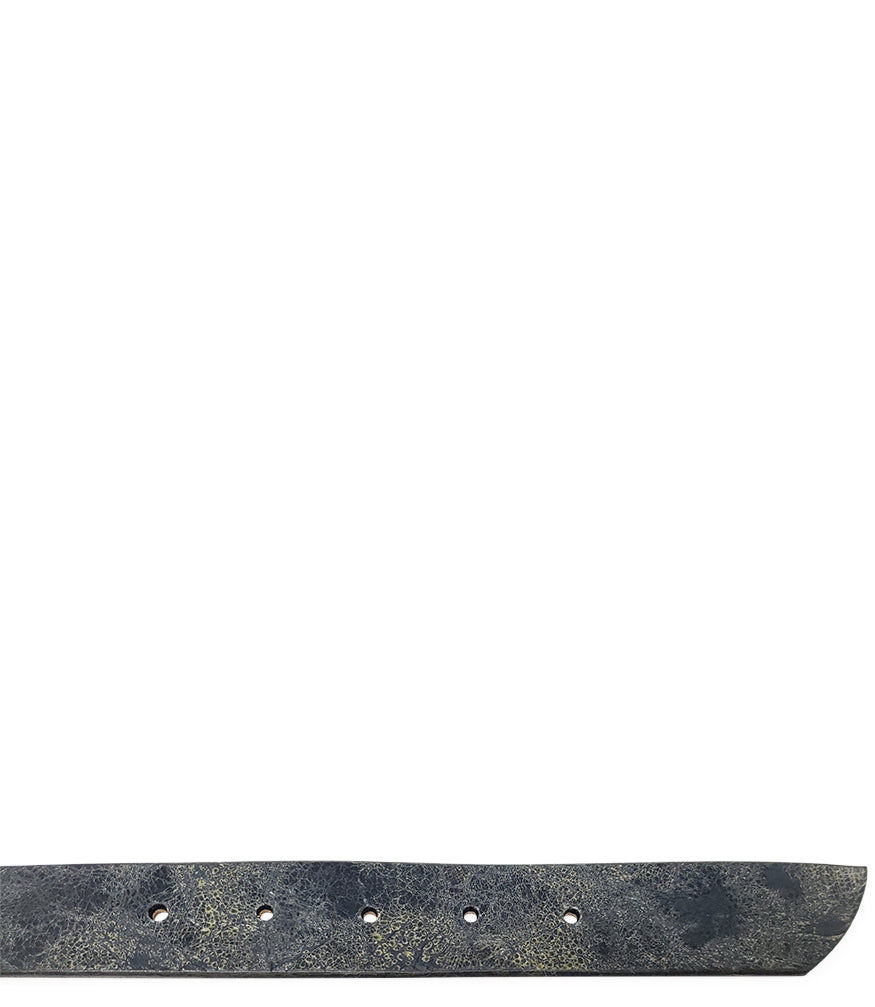 MADISON MAISON ZEN BLACK EMBOSSED 1.25 BELT