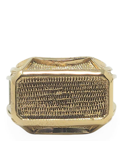 M Ellin Mjr-304-P Aztec Rectangle Ring W/Out Stones