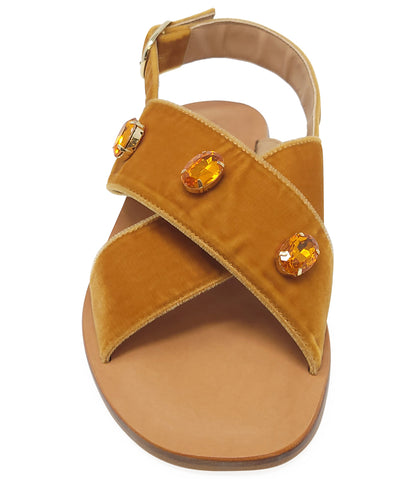 Madison Maison Copper Jeweled Criss Cross