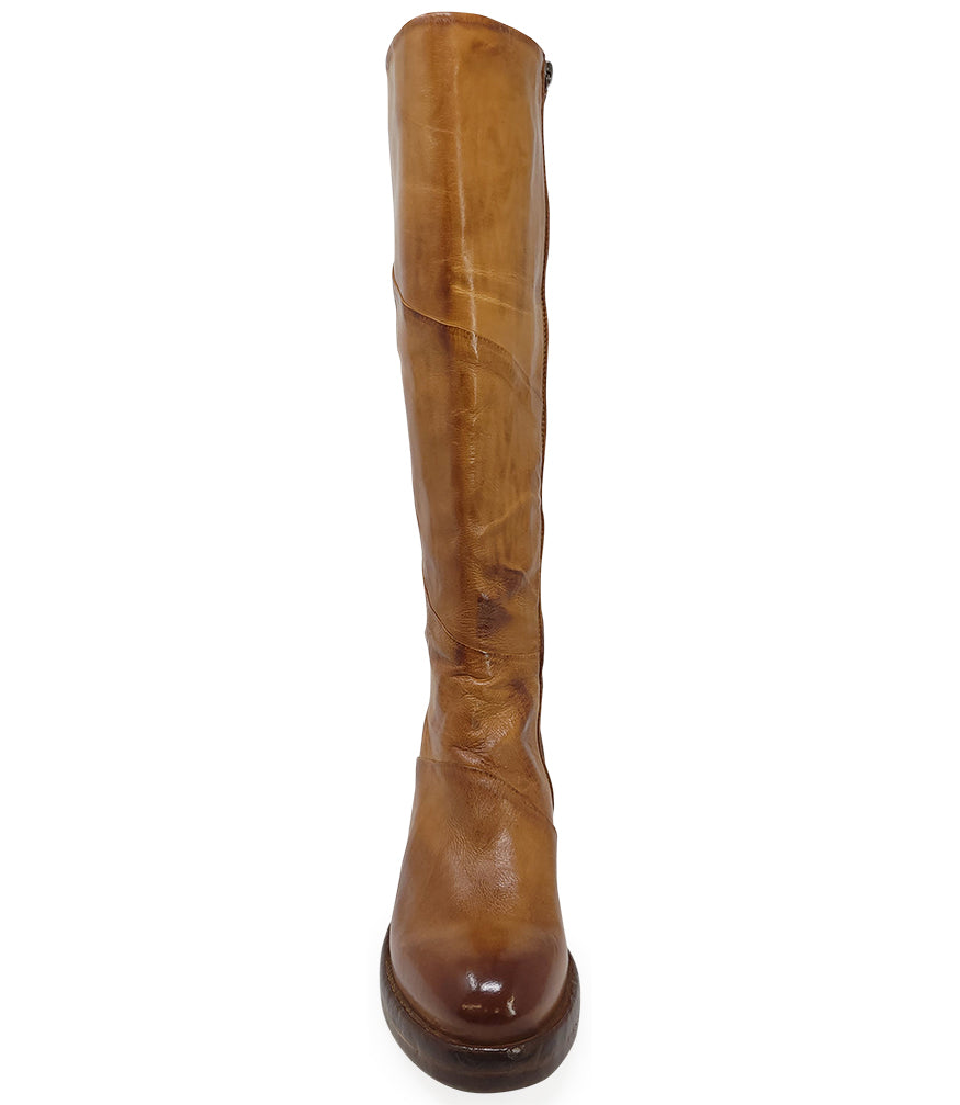 Madison.Maison horsebit leather boots - White