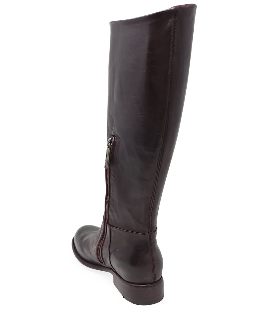 Madison Maison Mid Brown Flat Knee High Boot