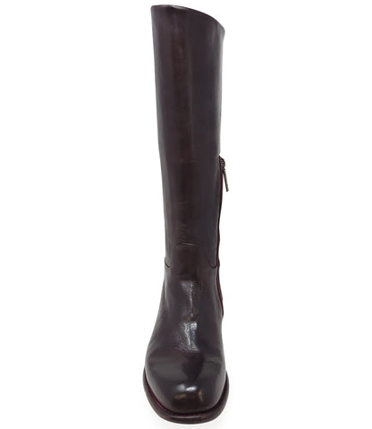 Madison Maison Mid Brown Flat Knee High Boot