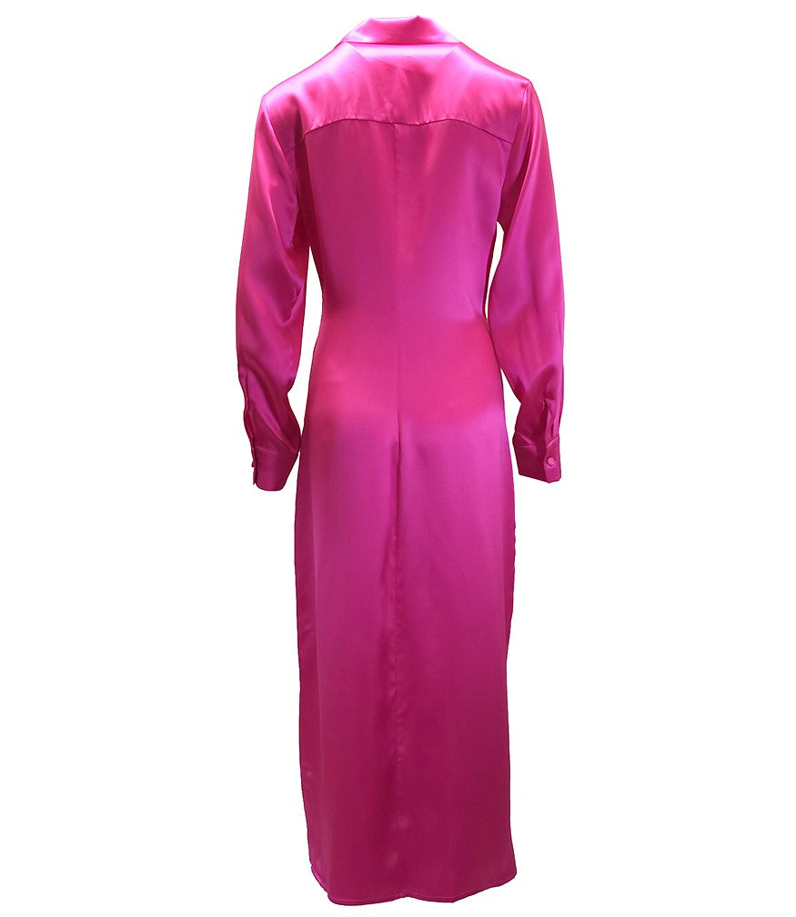 Madison Maison Pink Silk Dress - MADISON