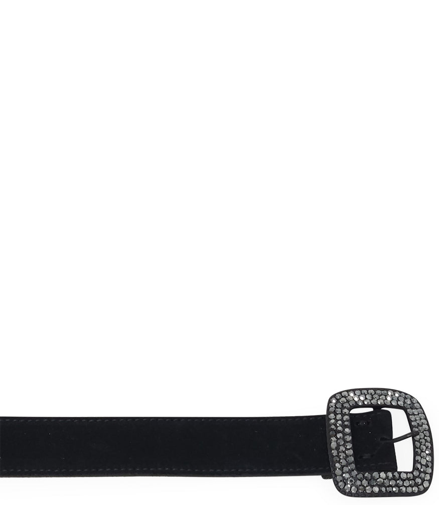 Madison Maison Black Leather Belt - MADISON MAISON