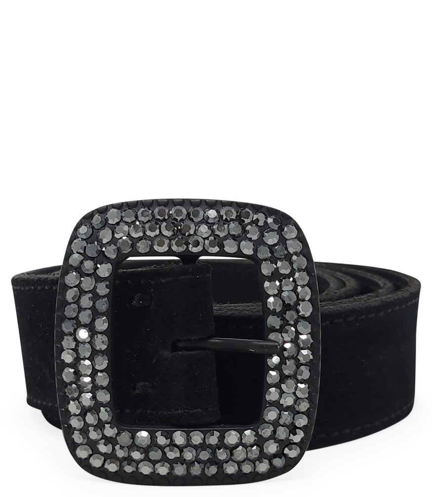 Madison Maison Black Leather Belt - MADISON MAISON