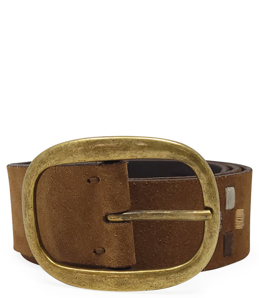 Madison Maison Light Brown Leather Belt - MADISON MAISON