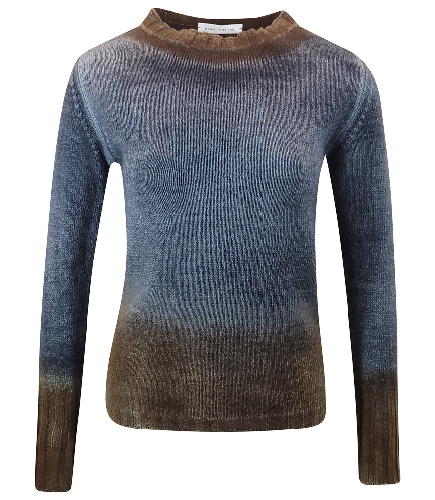 Madison Maison 2022/29Gd Brown Sweater - MADISON MAISON