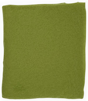 A lightweight, rectangular scarf with soft texture and raw edges, draped to show length and fluidity