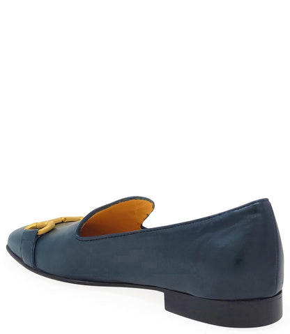 Madison Maison Navy Square Toe Loafer - MADISON MAISON