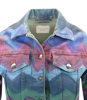 Madison Maison Light Blue Cotton Miss Slim Jean Jacket - MADISON MAISON
