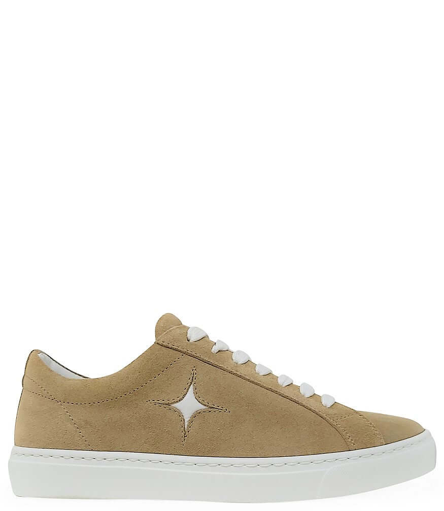 Madison Maison Beige Suede Sirius Star Womens Sneaker - MADISON MAISON