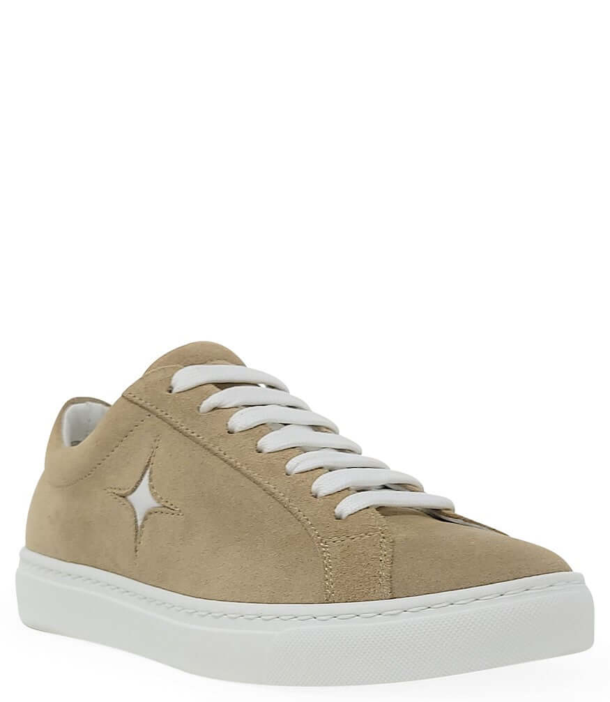 Madison Maison Beige Suede Sirius Star Womens Sneaker - MADISON MAISON