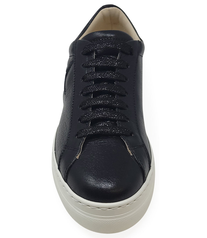 
                      
                        Moma X Madison Maison Black Leather Platform Sneaker - MADISON MAISON
                      
                    