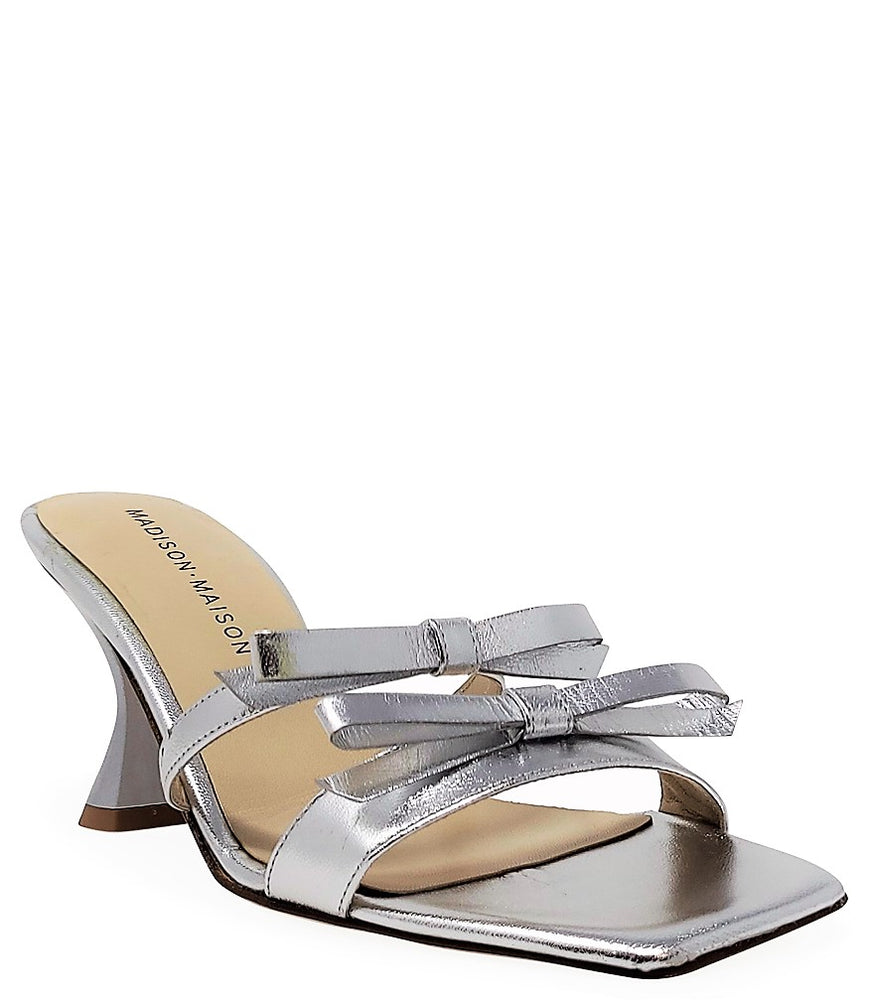 
                      
                        Madison Maison Silver High Heel Sandal - MADISON MAISON
                      
                    