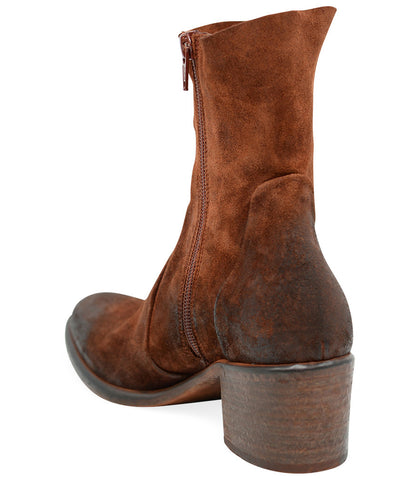 Madison Maison Tan Suede Ankle Boot