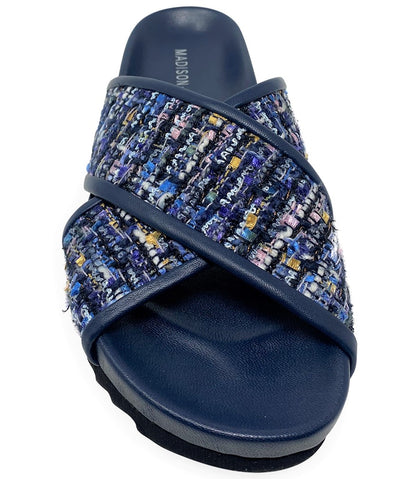 Madison Maison Navy Cross Sandal