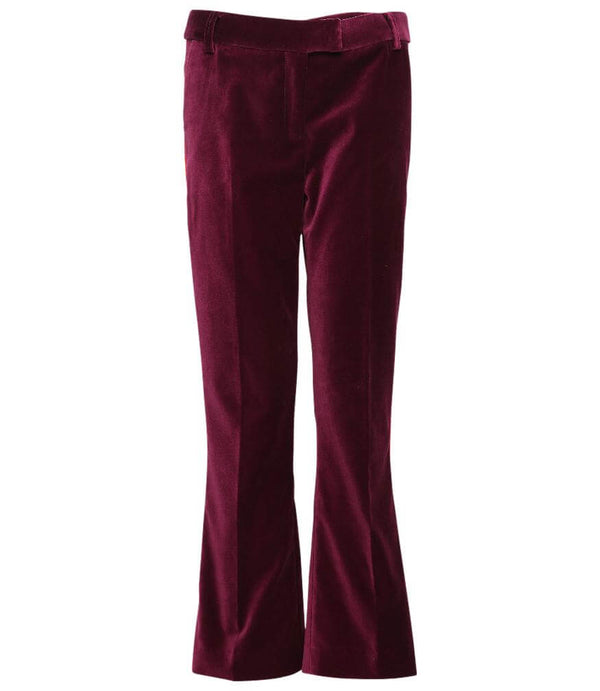 Giuliette Brown Violet Chino Pants