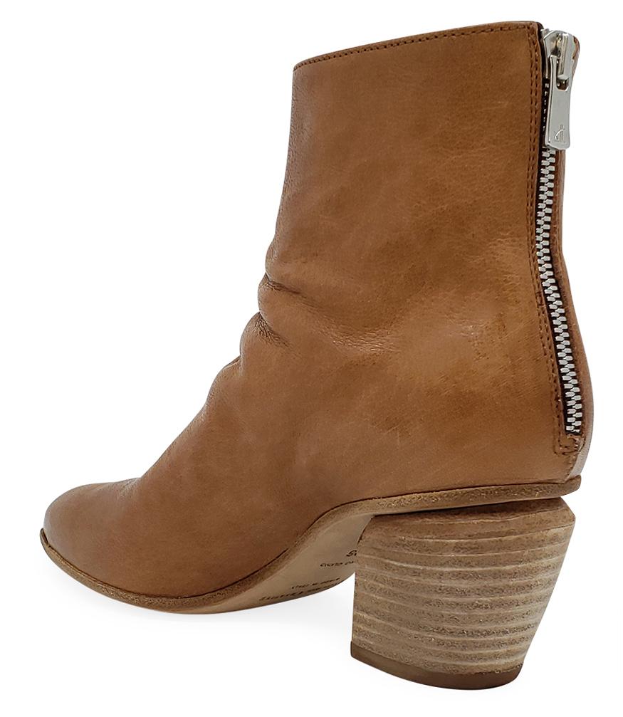 OFFICINE CREATIVE TAN LEATHER SEVERINE/008 ANKLE BOOT - MADISON