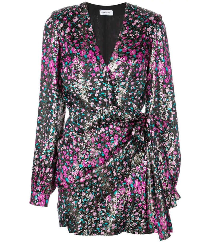 Vestido Corto Eugina Fucsia