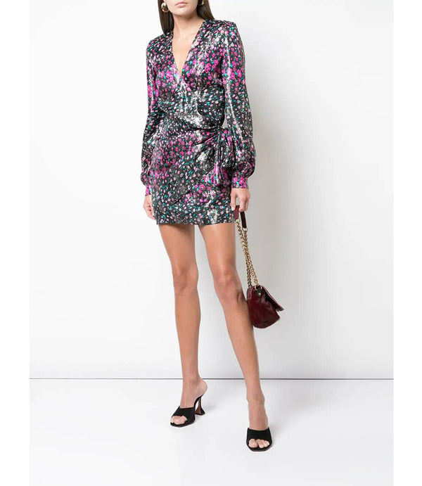 Raquel Diniz Eugina Fuchsia Short Dress - MADISON