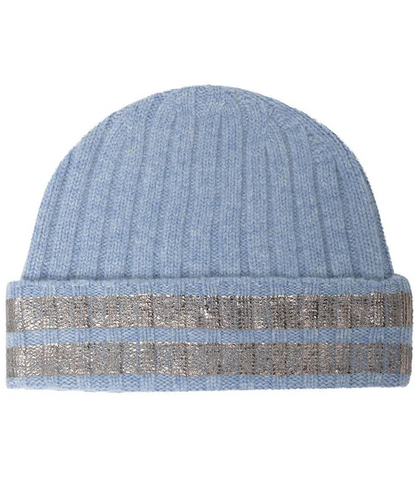 Madison Maison Light Blue Cashmere Beanie